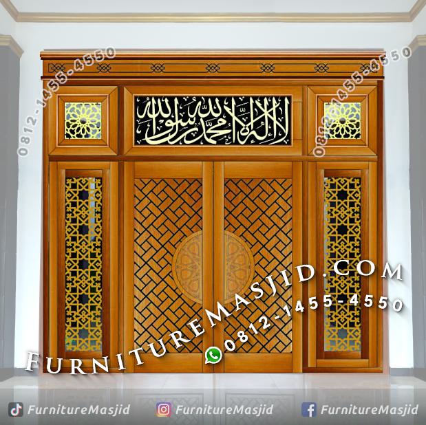 Desain Pintu Masjid Minimalis Modern