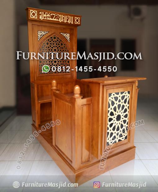 Mimbar Masjid Minimalis Sederhana