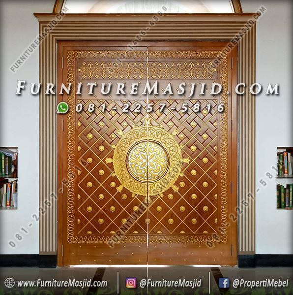 Pintu Masjid Nabawi Kayu Jati Jepara