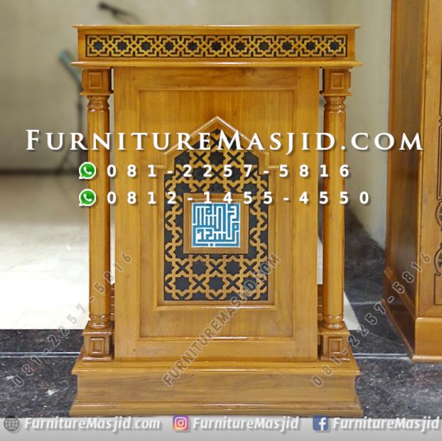 Mimbar Podium Masjid Minimalis Murah