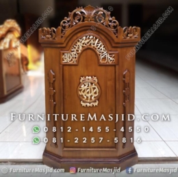 Jual Mimbar Podium Masjid Murah